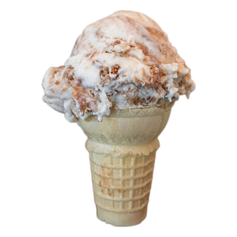 Apple Crisp ice cream cone