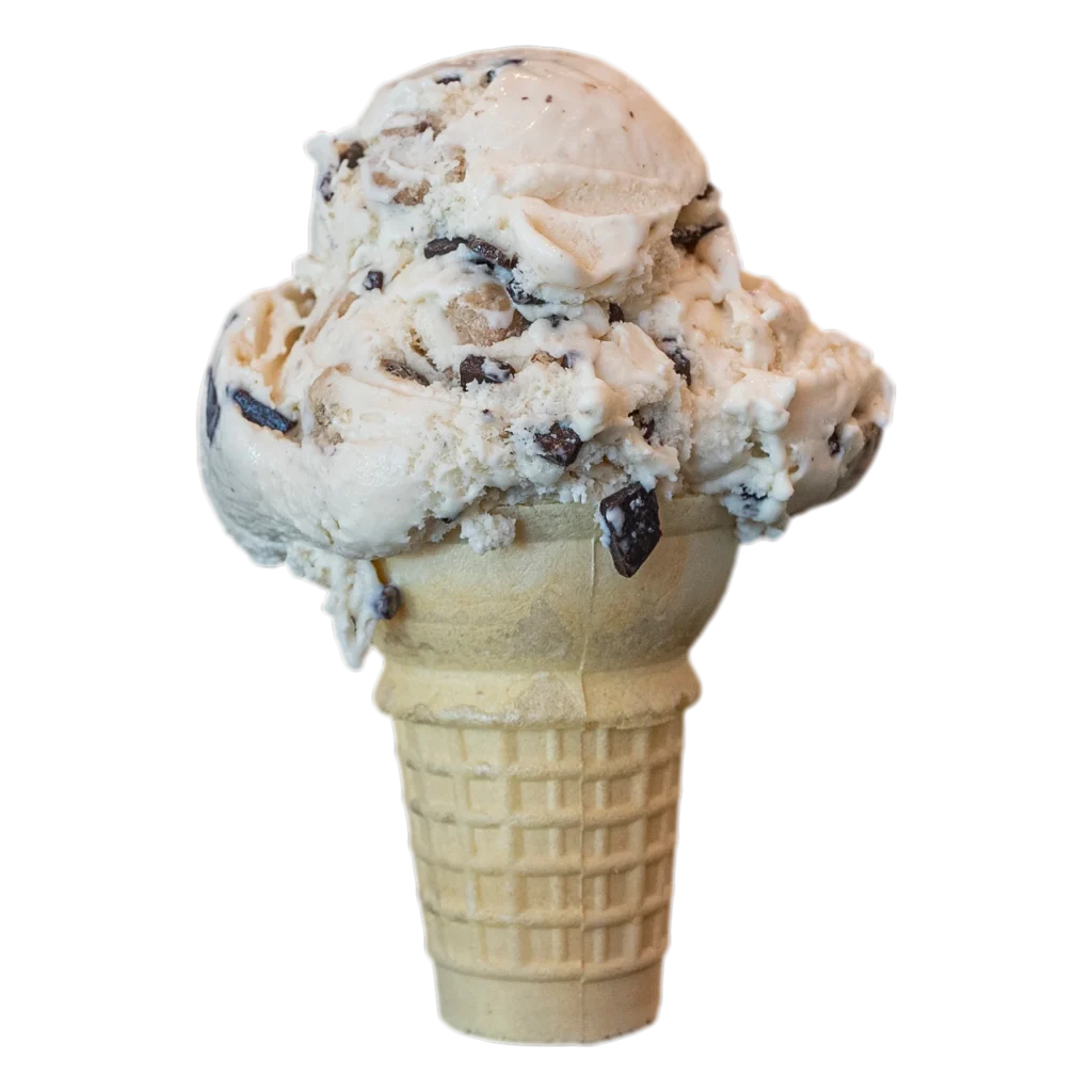 Cookie Dough ice cream cone