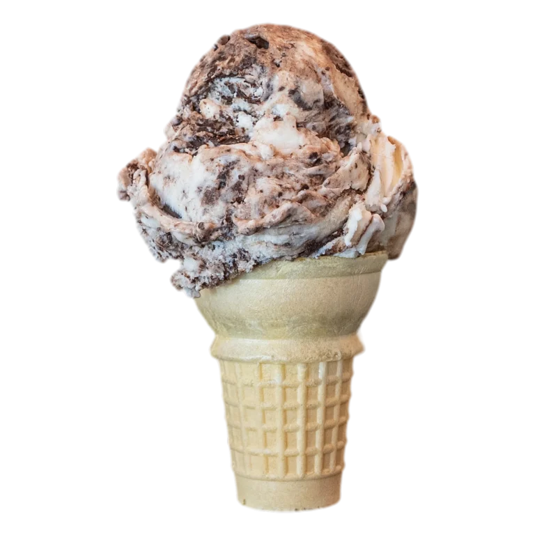 Eskimo Kisses ice cream cone