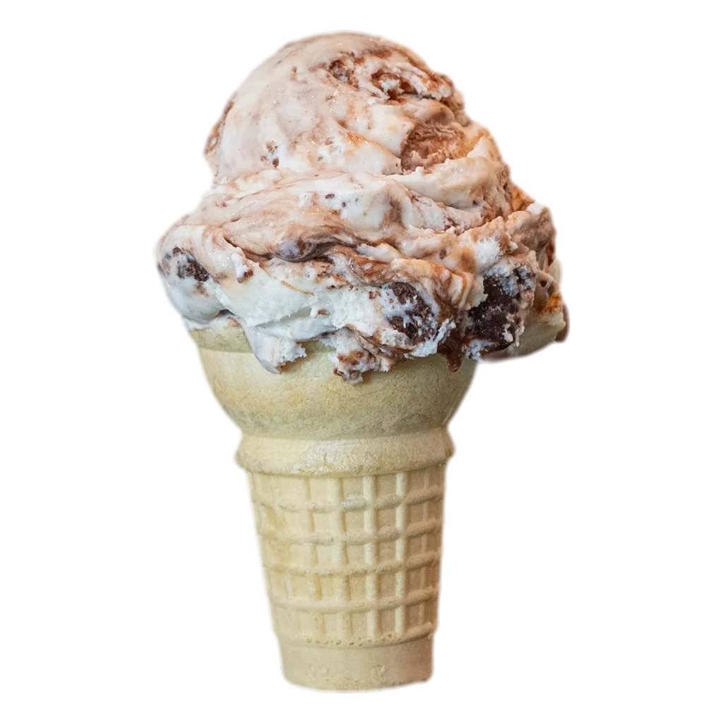 Mackinac Fudge Island ice cream cone