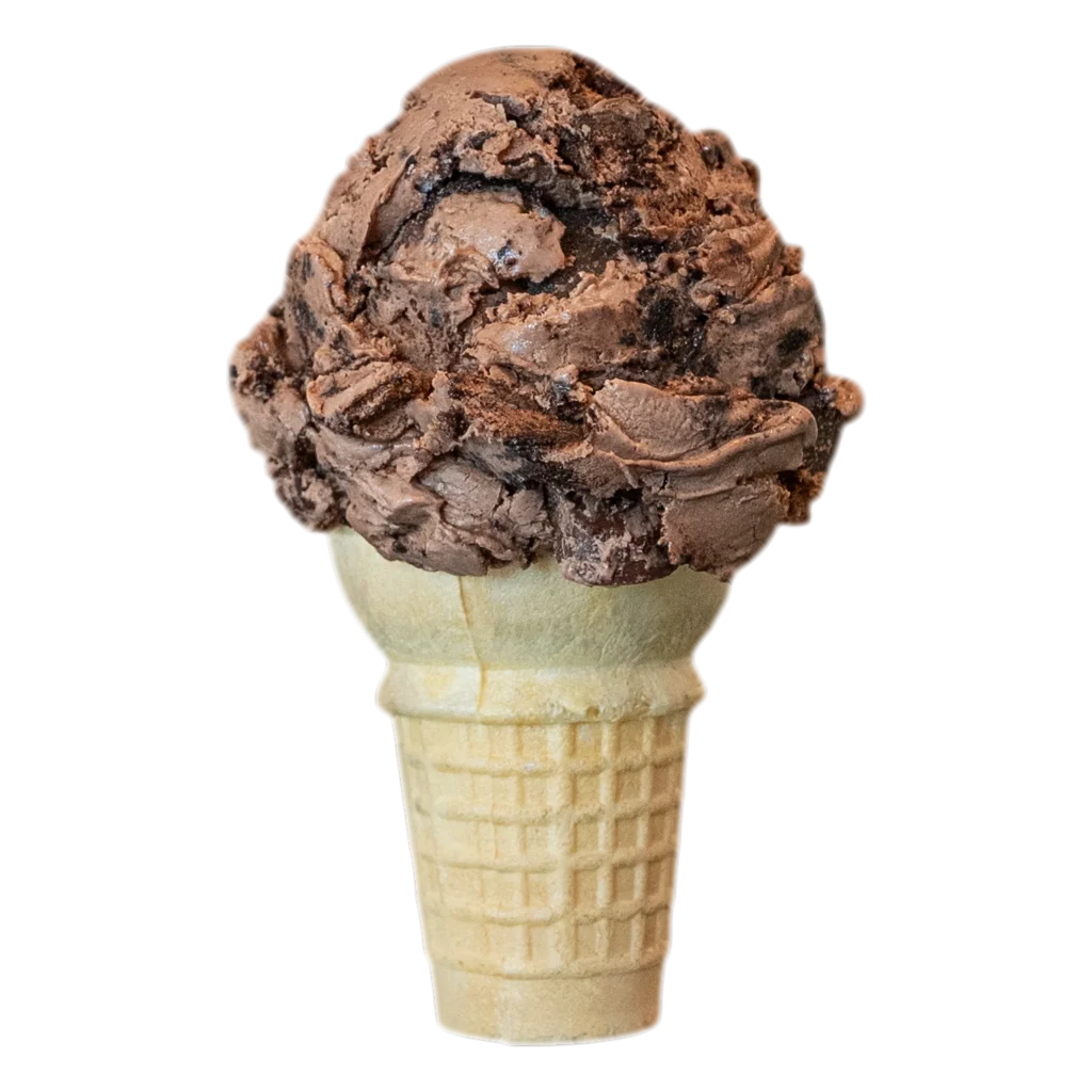 Michigan Pot Hole ice cream cone
