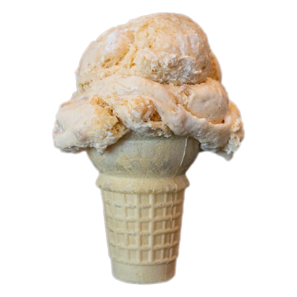 Nana’s Banana Puddin ice cream cone