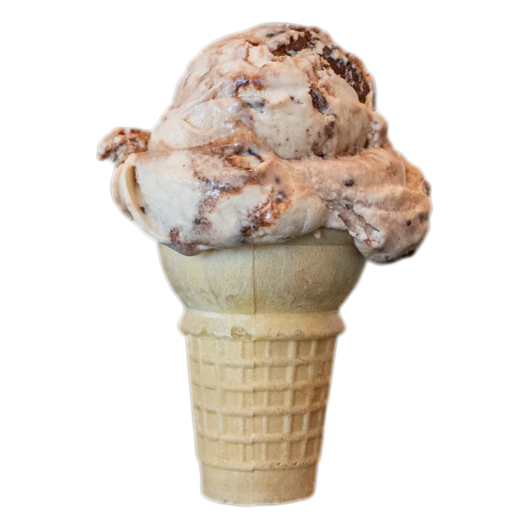 Puppy Chow ice cream cone